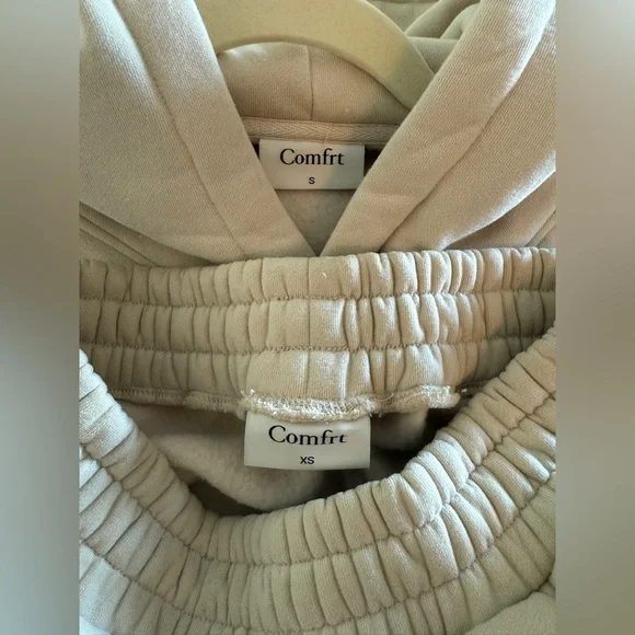 Comfrt Signature Fit Hoodie & Sweatpants Bone set - NWOT! - Picture 9 of 9